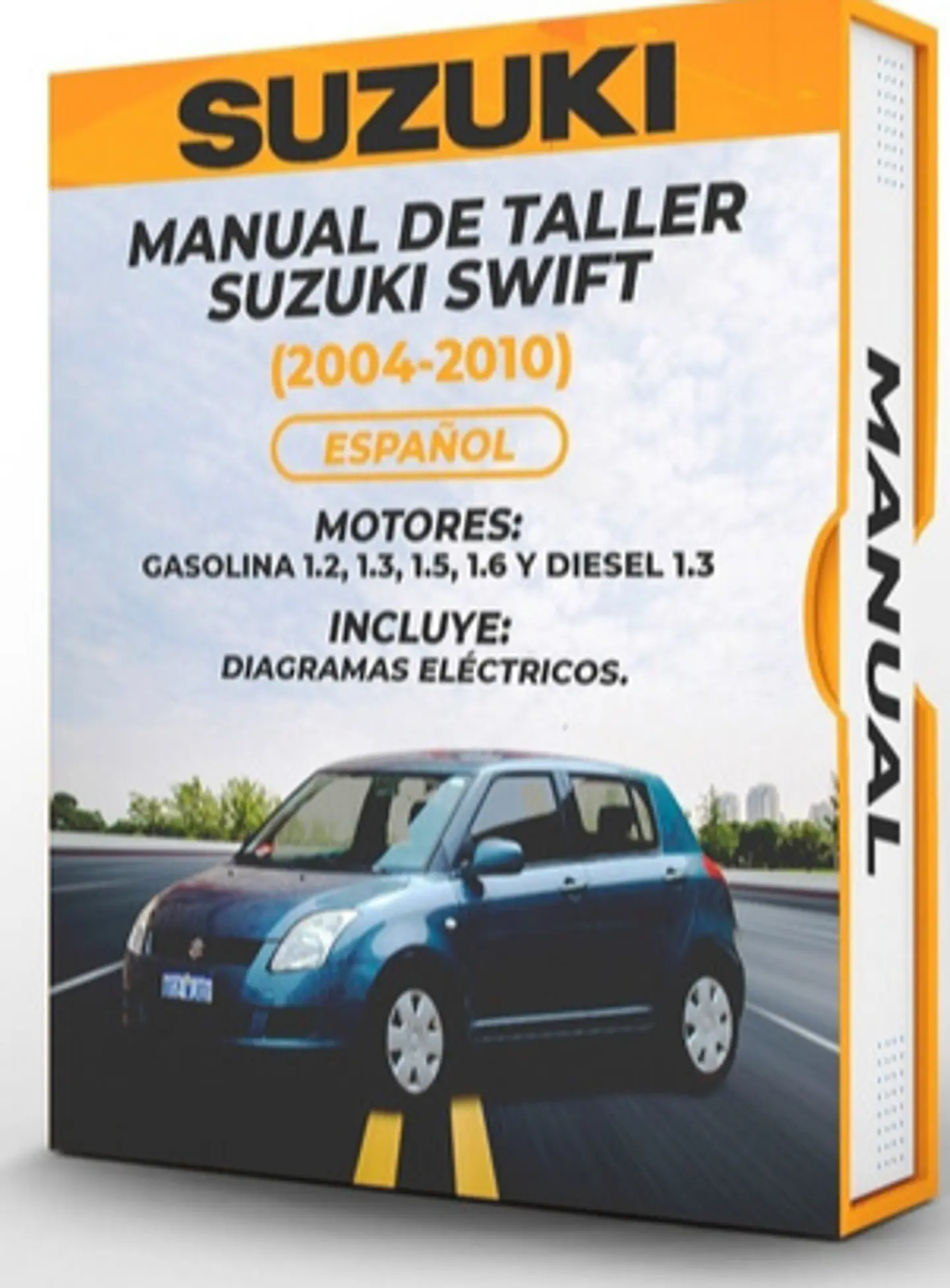 Manuale di officina Suzuki Swift (2004, 2005, 2006, 2007, 2008, 2009, 2010) 1.2, 1.3, 1.5, 1.6  1