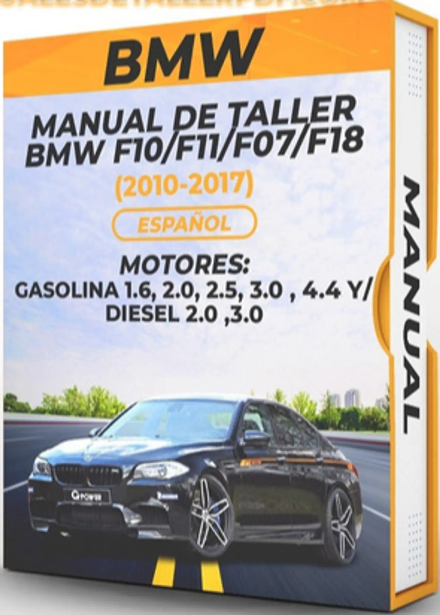 Manuale di officina BMW F10/F11/F07/F18 (2010-2017)  1.6, 2.0, 2.5, 3.0, 4.4/ 2.0, 3.0 1