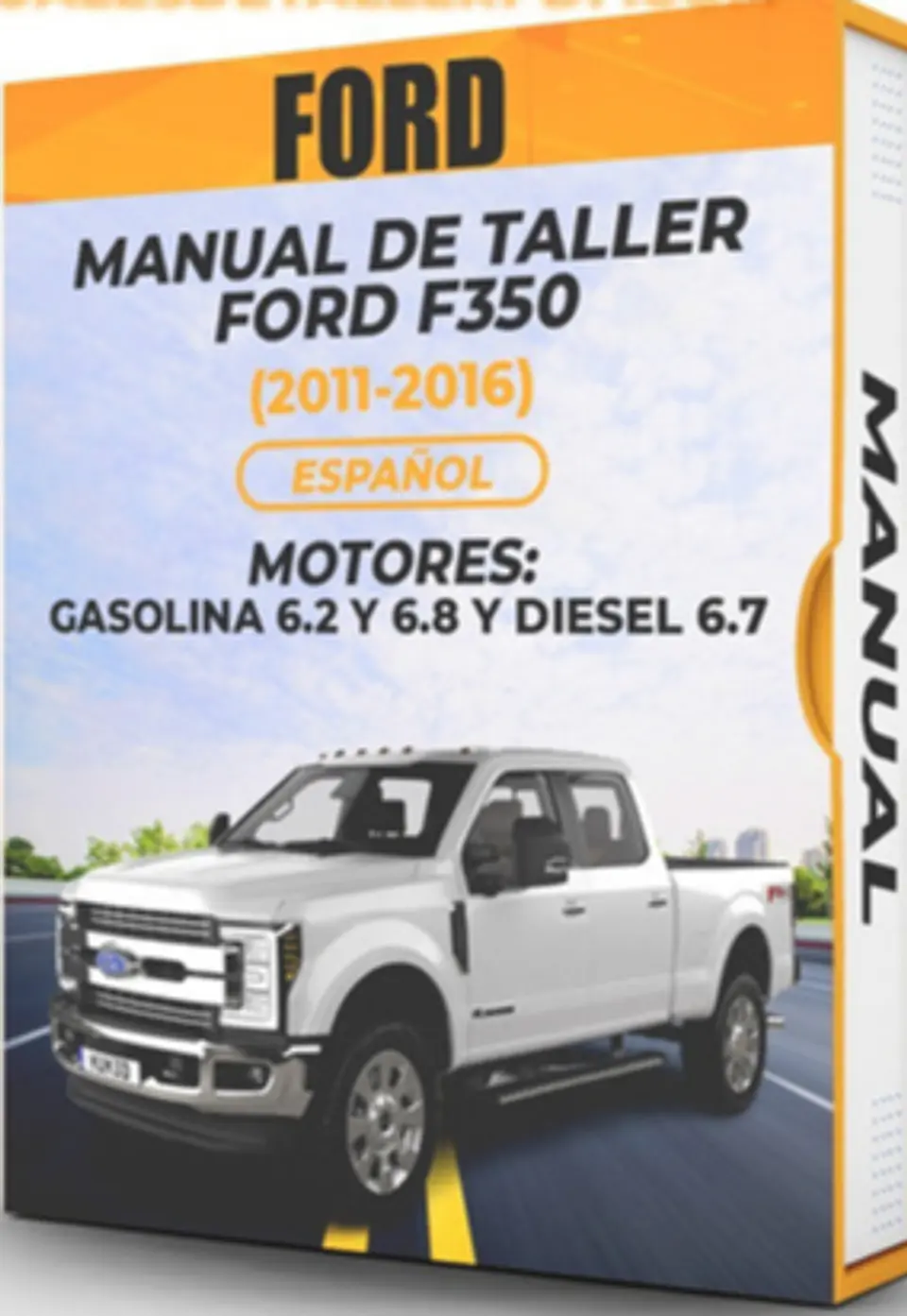 Manuale di officina Ford F-350 (2011, 2012, 2013, 2014, 2015, 2016) 6.2 E 6.8 1