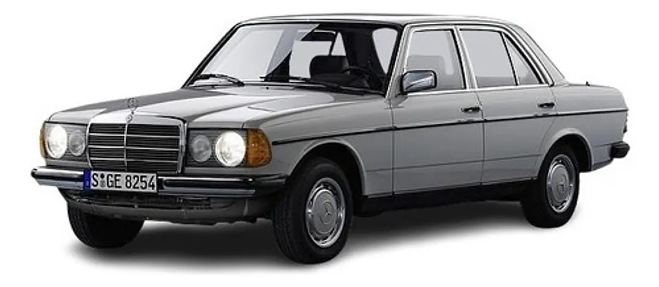 Manuale di officina Mercedes-Benz Serie W123 (1976-1985) INGLESE 1