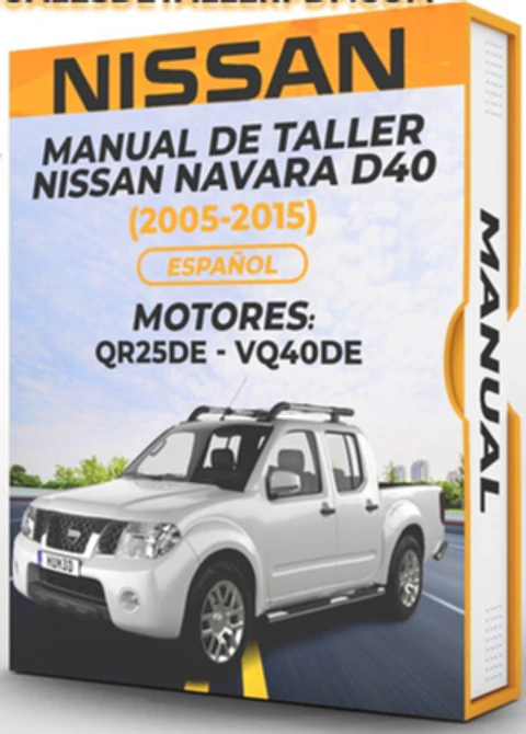 Manuale di officina Nissan Navara D40 (2005-2015) PDF 