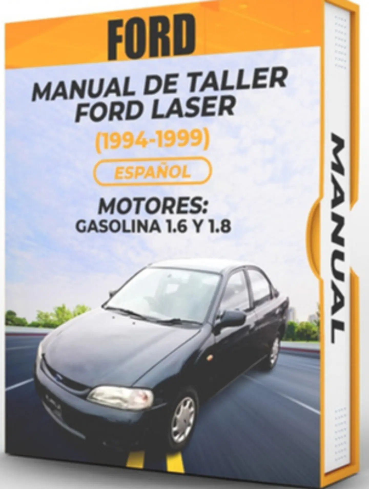 Manuale officina Ford Laser (1998, 1999, 2000, 2001, 2002) 1.6, 1.8 E 2.0 *** 1