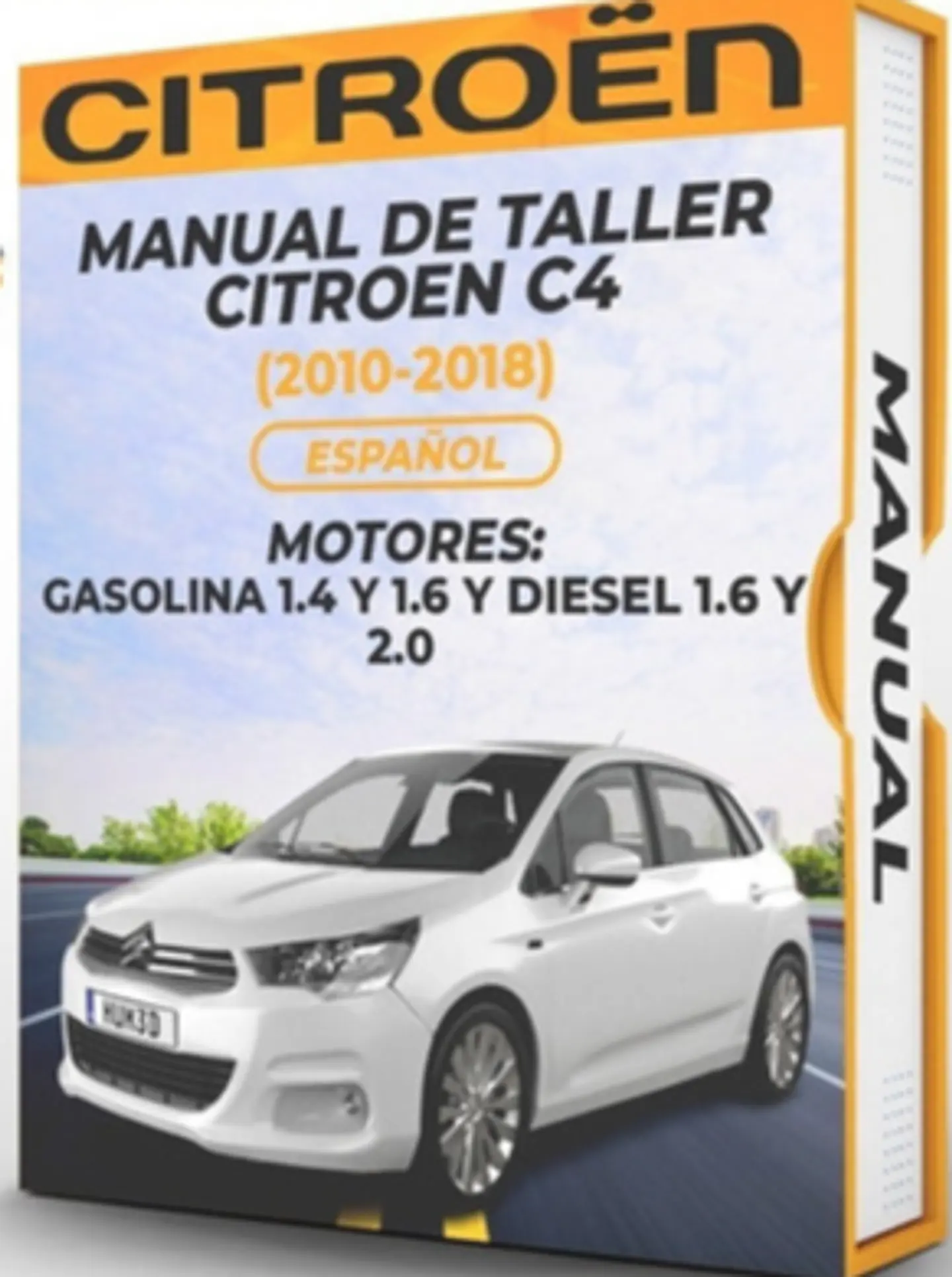 Manuale di officina Citroen C4 (2010-2018) 1.4 E 1.6 E GASO 1.6 E 2.0 1