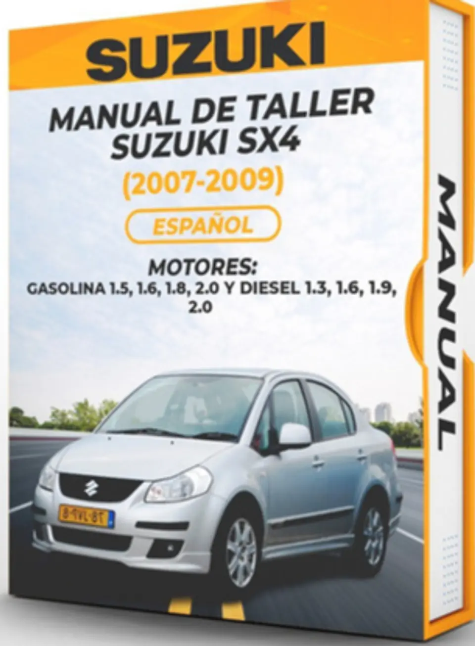 Manuale di officina Suzuki Sx4 (2007, 2008, 2009) BENZINA 1.5, 1.6, 1.8, 2.0 PDF 1