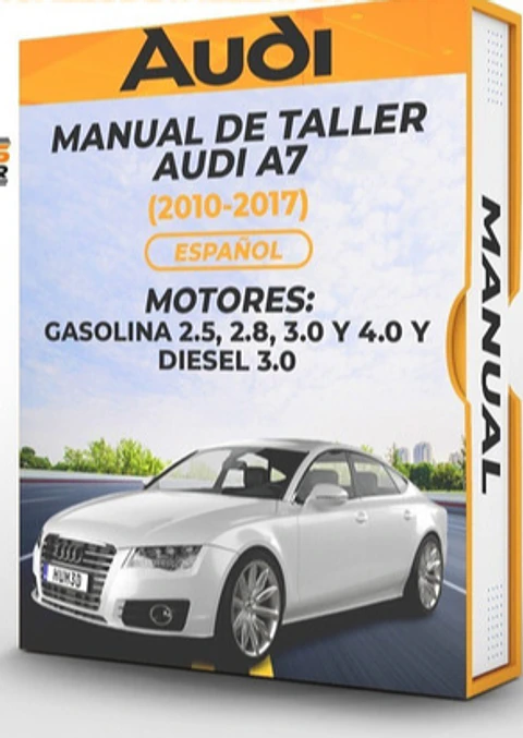 Manuale di officina Audi A7 (2010-2017) 2.5, 2.8, 3.0 E 4.0 Gas 3.0
