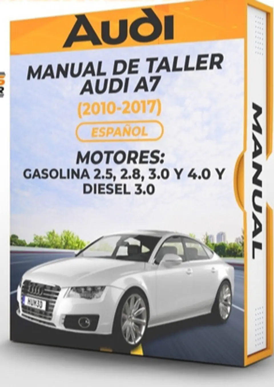 Manuale di officina Audi A7 (2010-2017) 2.5, 2.8, 3.0 E 4.0 Gas 3.0 1