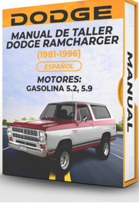 Manuale di officina Dodge Ramcharger (1981-1996) PDF