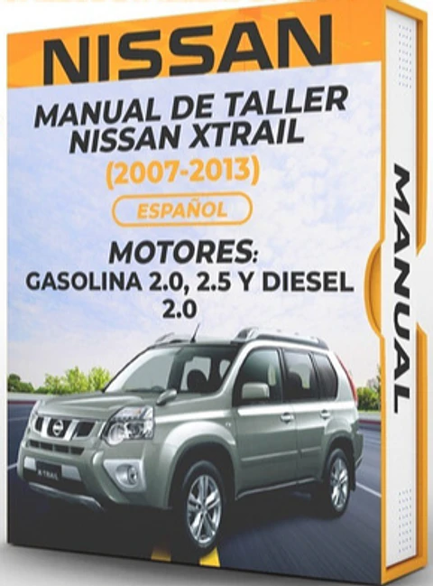 Manuale d'officina Nissan Xtrail (2007, 2008, 2009, 2010, 2011, 2012, 2013) 2.0, 2.5 