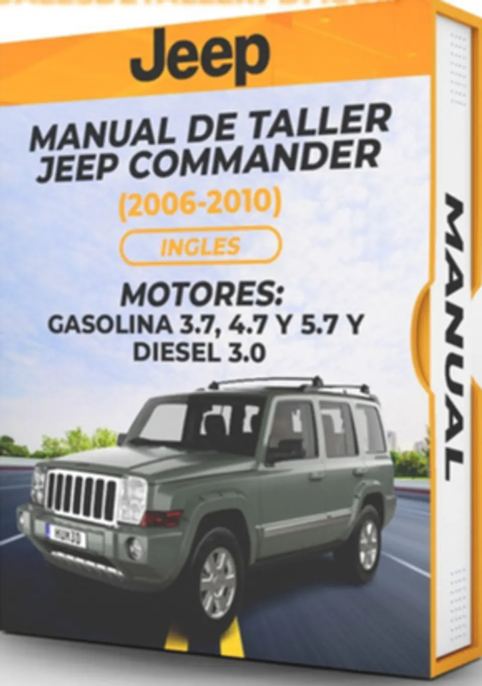 Manuale di officina Jeep Commander (2006-2010) 3.7, 4.7 E 5.7 E Gas 3.0 1