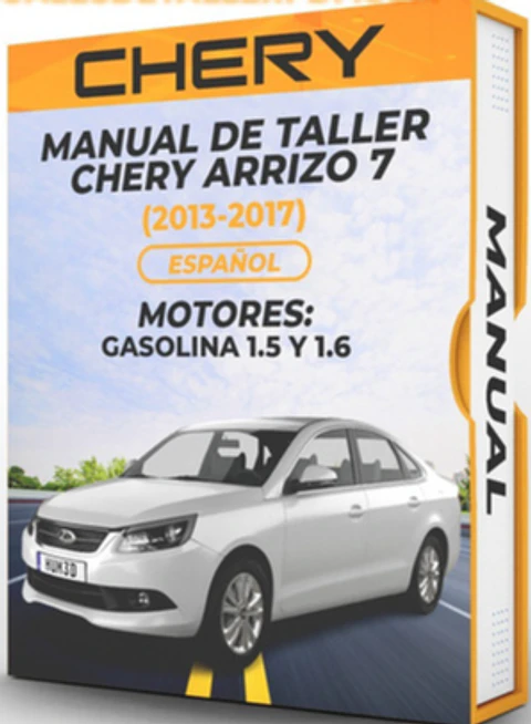 Manuale di officina Chery Arrizo 7 (2013, 2014, 2015, 2016, 2017) 1.5 E 1.6