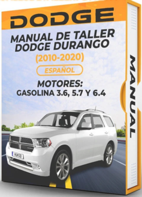 Manuale di officina Dodge Durango (2010, 2011, 2012, 2013, 2014, 2015, 2016, 2017, 2018, 2019, 2020)PDF