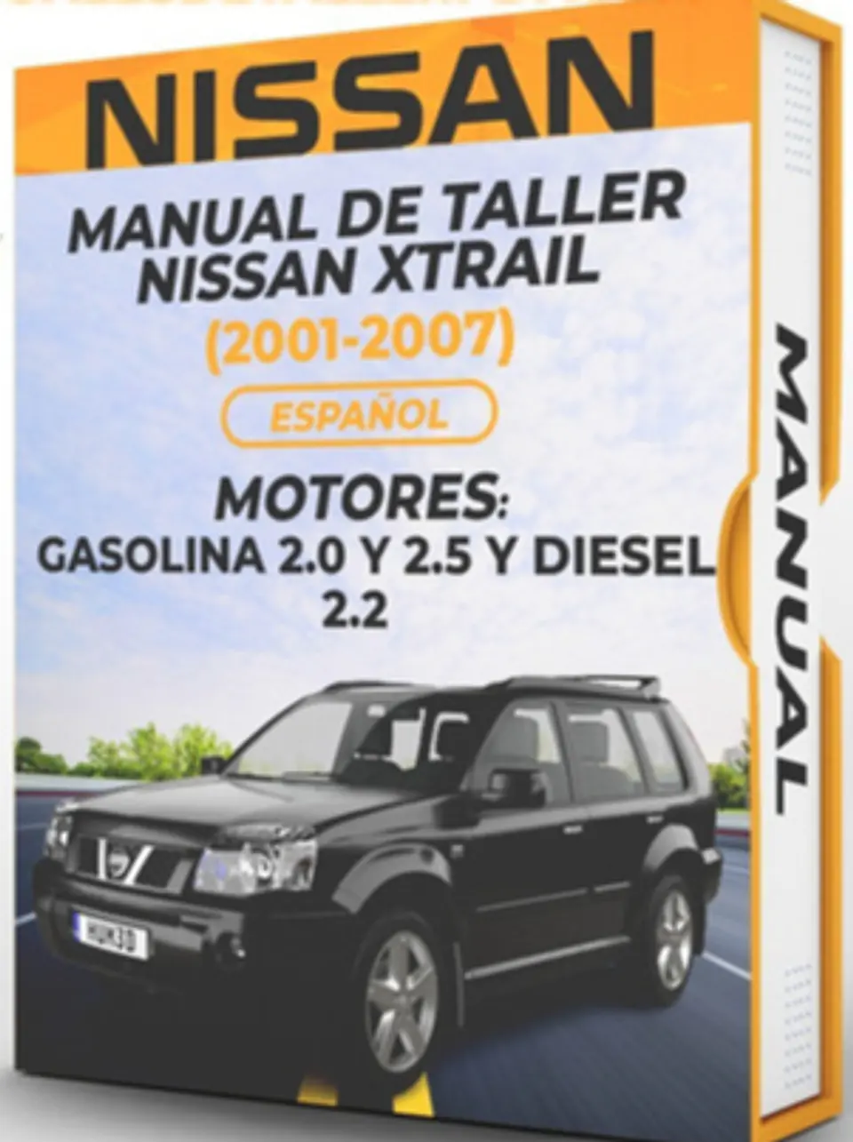 Manuale di officina Nissan Xtrail (2001-2007) 2.0 E 2.5 E 2.2 Gaso 1