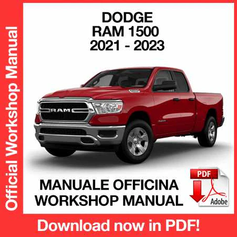 Manuale Officina Dodge RAM 1500 (2021) (EN)