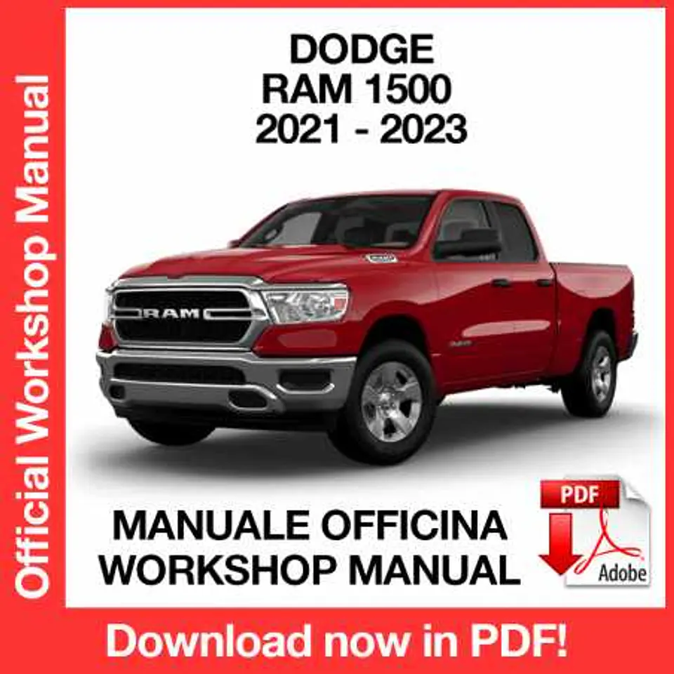 Manuale Officina Dodge RAM 1500 (2021) (EN) 1
