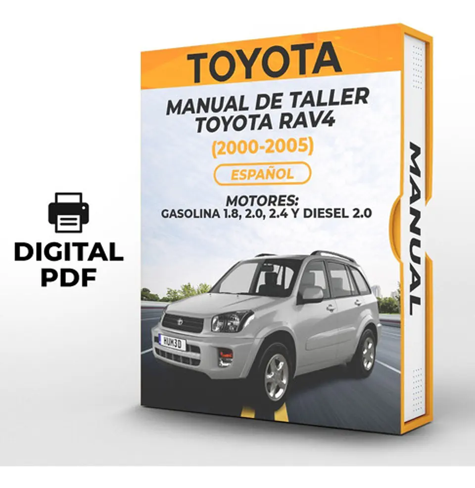 Toyota Rav4 (2000-2005) Manuale di officina PDF 1