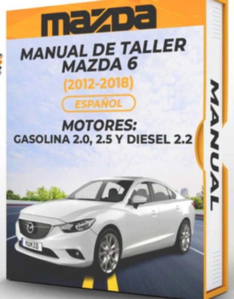 Manuale di officina Mazda 6 (2012-2018) (Spag)