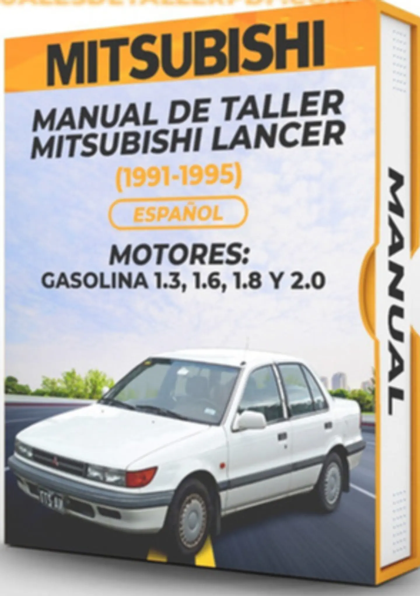 Manuale di officina Mitsubishi Lancer (1991, 1992, 1993, 1994, 1995) BENZINA 1.3, 1.6, 1.8 e 2.0 PDF 1