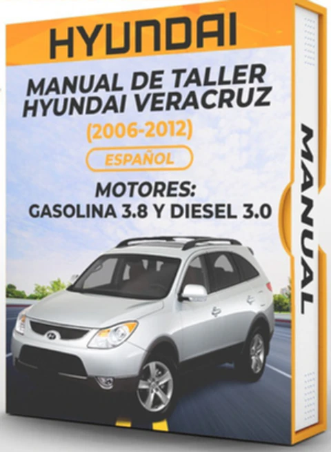 Manuale di officina Hyundai Veracruz (2006, 2007, 2008, 2009, 2010, 2011, 2012) 3.8 GAS 3.0