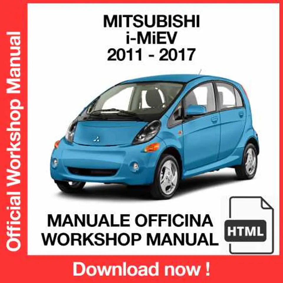 Manuale Officina Mitsubishi i-MiEV (2011-2012-2013-2014-2015-2016-2017) (EN) 1