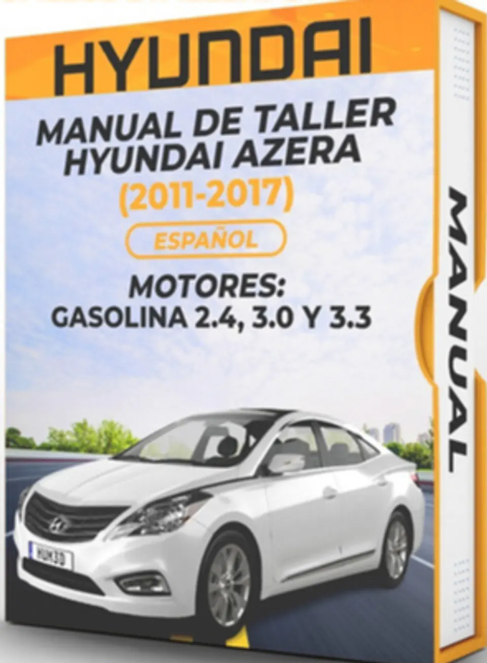 Manuale d'officina Hyundai Azera (2011, 2012, 2013, 2014, 2015, 2016, 2017) 2.4, 3.0, 3.3*** 1