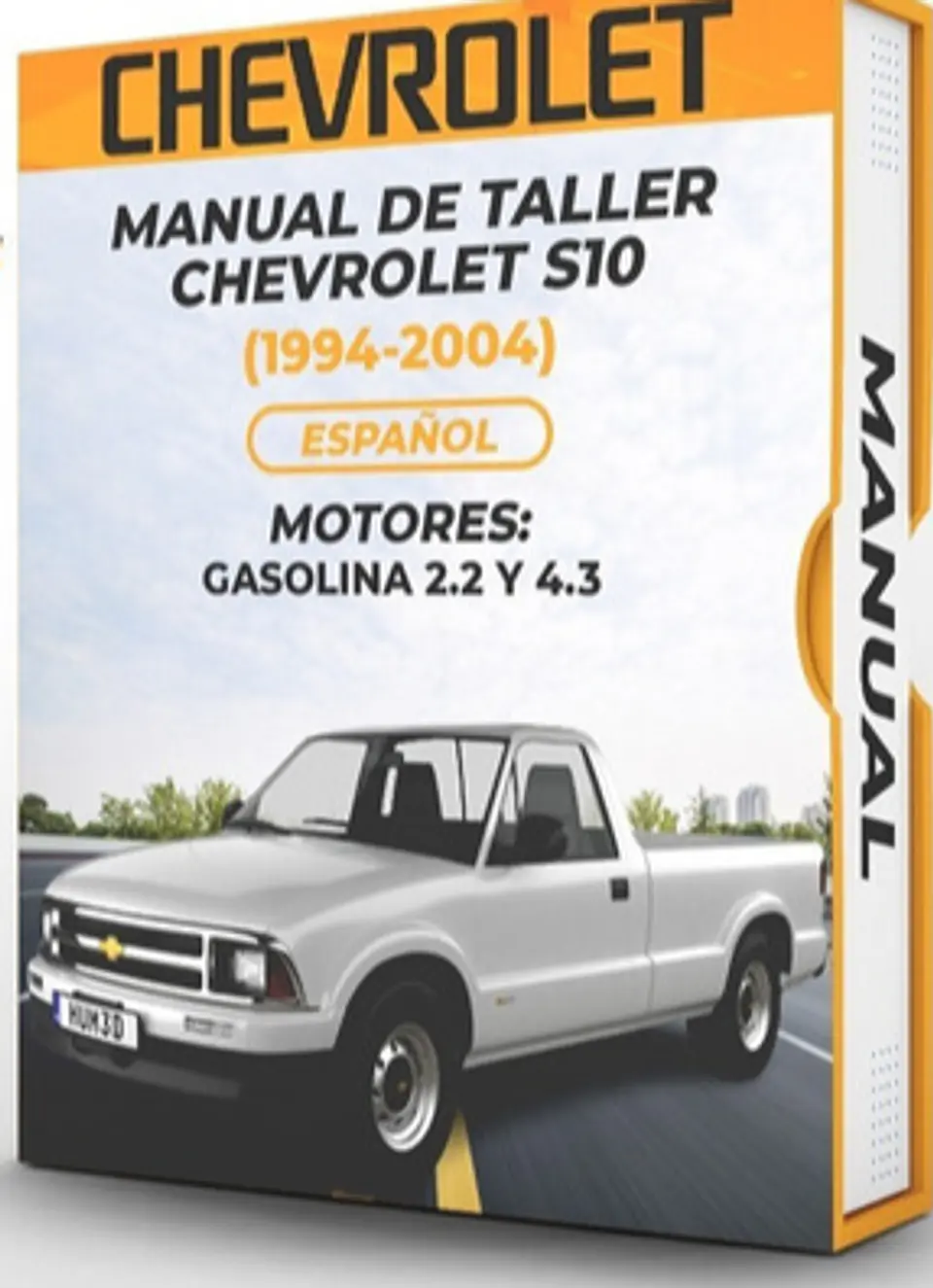 Manuale di officina Chevrolet S10 (1994, 1995, 1996, 1997, 1998, 1999, 2000, 2001, 2002, 2003, 2004) MOTORI: BENZINA 2.2 E 4.3 1