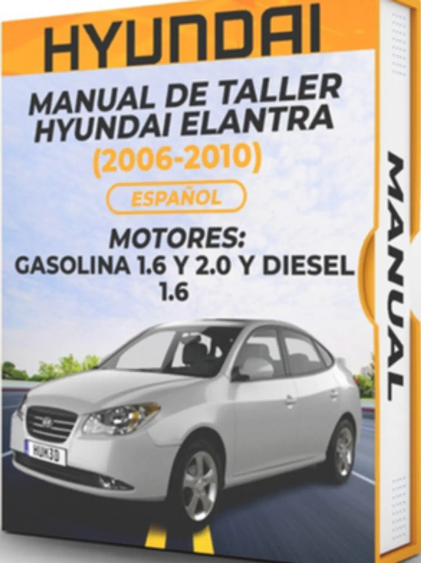Manuale di officina Hyundai Elantra (2006, 2007, 2008, 2009, 2010) 1.6 E 2.0  GAS 1.6 1