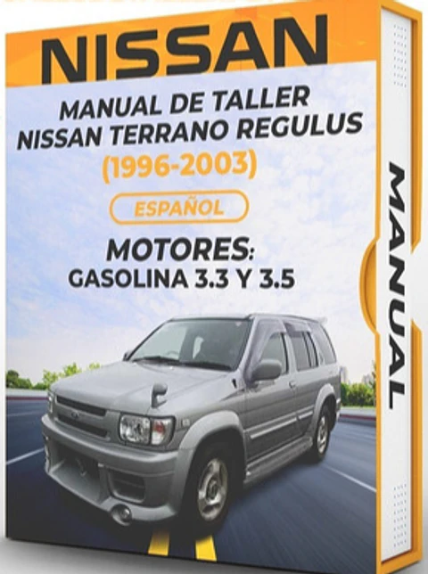 Manuale di officina Nissan Terrano Regulus (1996, 1997, 1998, 1999) 3.3, 3.5***