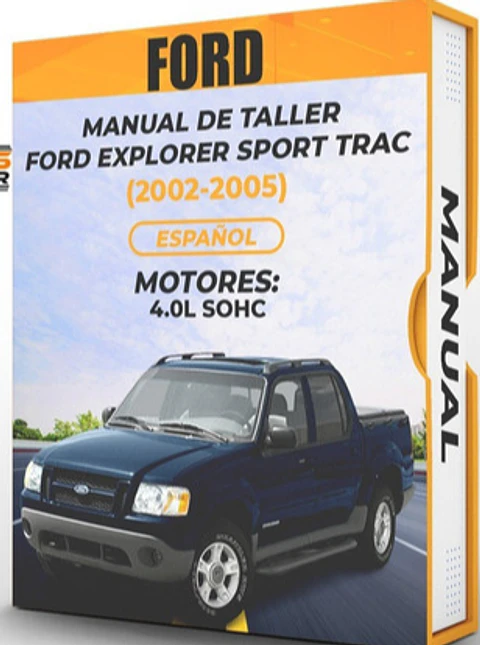 Manuale di officina Ford Explorer Sport Trac (2002, 2003, 2004, 2005) 4.0