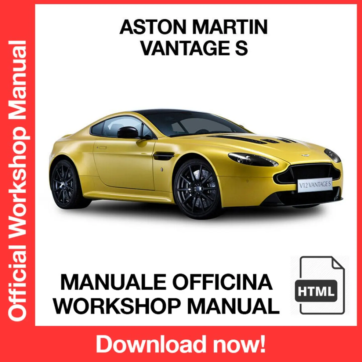 MANUALE OFFICINA ASTON MARTIN VANTAGE S (EN) 1