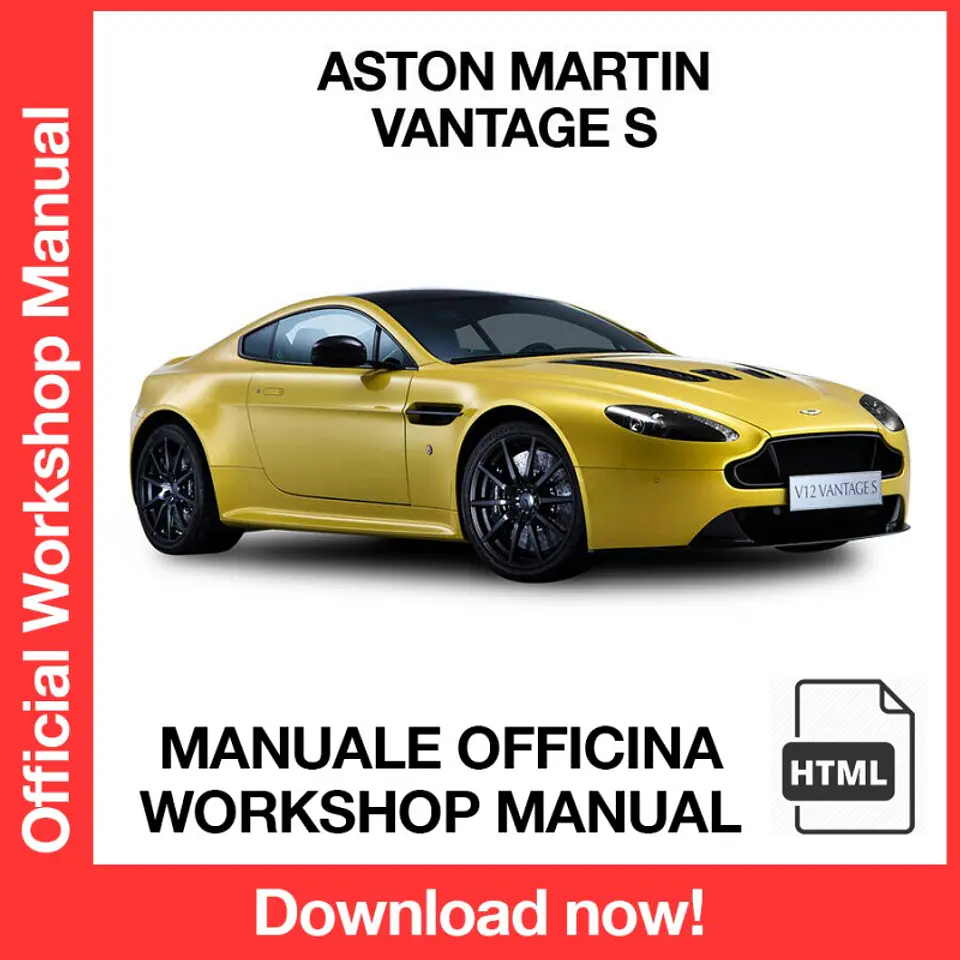 MANUALE OFFICINA ASTON MARTIN VANTAGE S (EN) 1