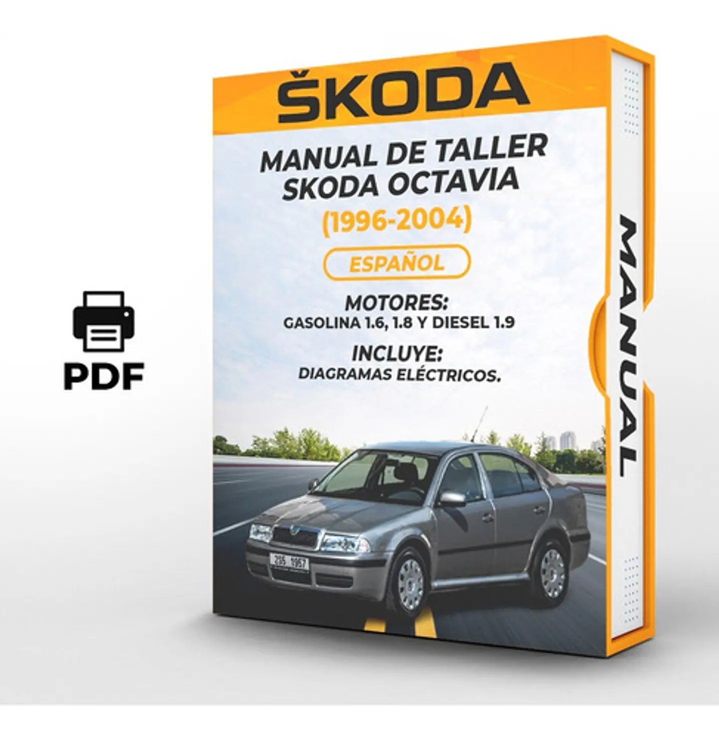 Manuale di officina Skoda Octavia (1996-2004) (Spag) 1