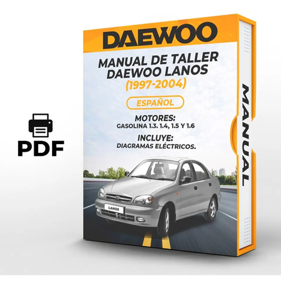 Manuale di officina Daewoo Lanos (1997-2004) (Spag) 1