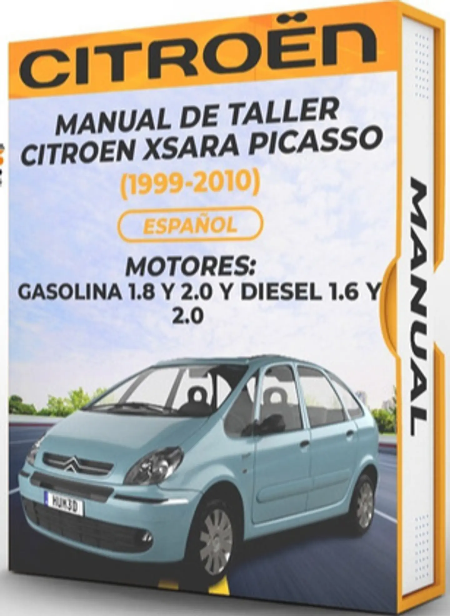 Manuale di officina Citroen Xsara Picasso (1999, 2000, 2001, 2002, 2003) 1.8 2.0 GAS 1.6 2.0 1