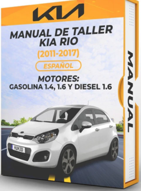 Manuale di officina Kia Rio (2011-2017) (Spag)