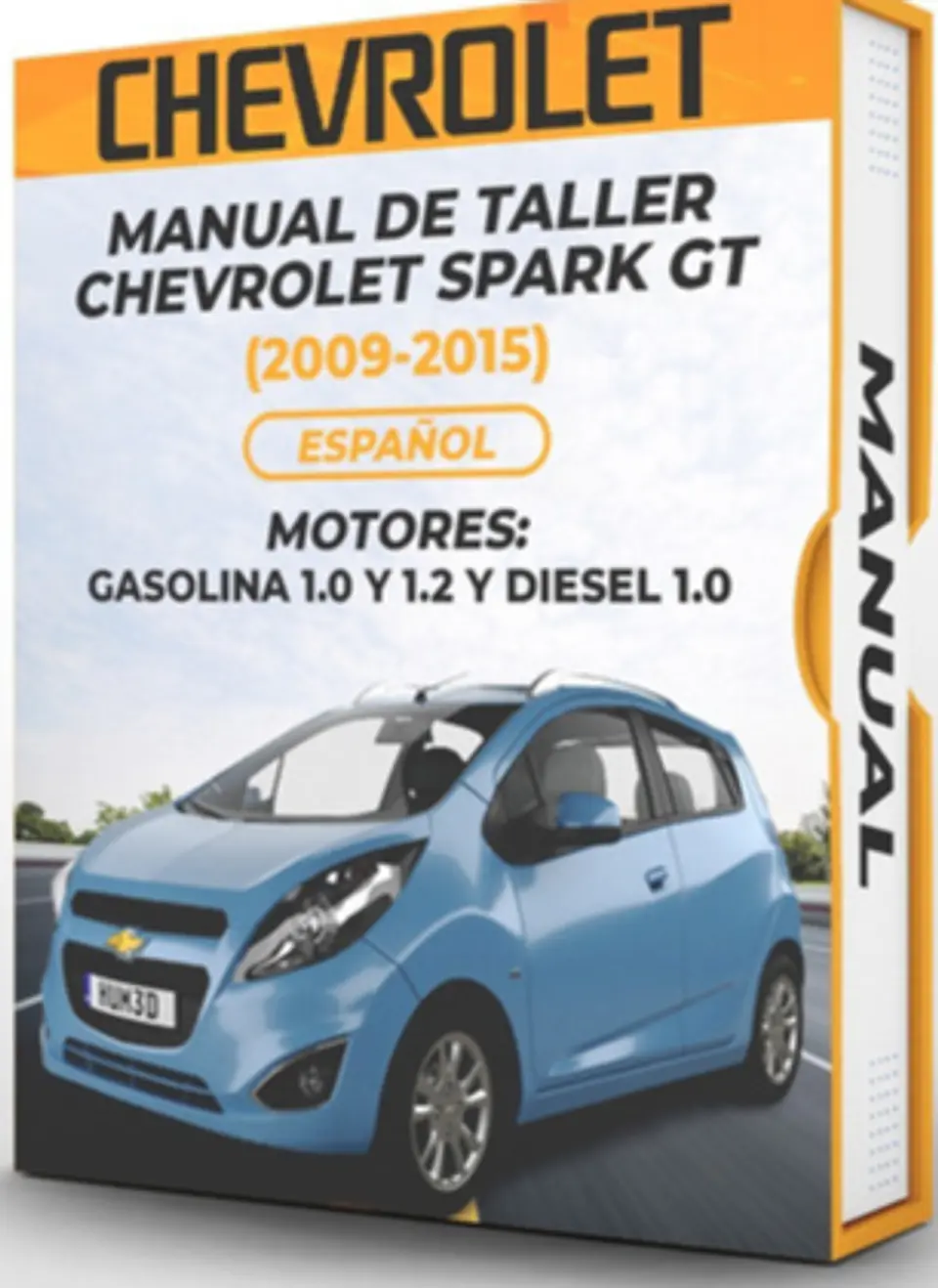 Manuale d'officina Chevrolet Spark Gt (MOTORI 2009, 2010, 2011, 2012, 2013, 2014, 2015: BENZINA 1.0 e 1.2 e DIESEL 1.0) 1