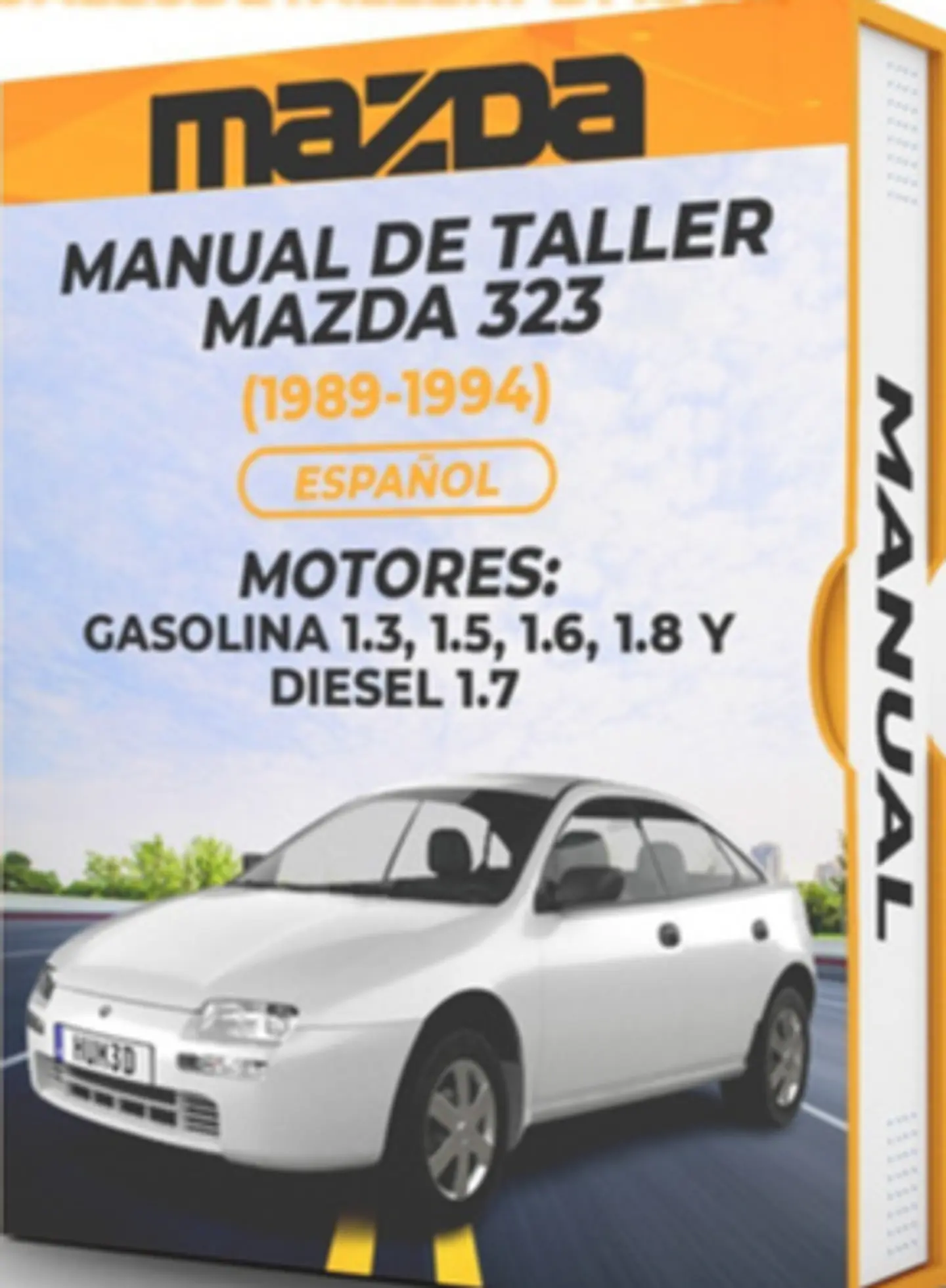 Manuale di officina Mazda 323 (1989-1994) 1.3, 1.5, 1.6, 1.8 E DIESEL 1.7 1