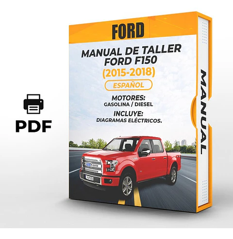 Manuale di officina Ford F150 (2015, 2016, 2017, 2018)