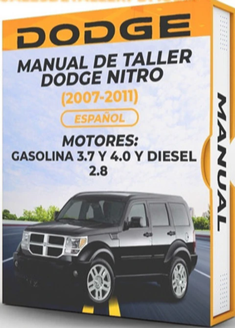 Manuale officina Dodge Nitro (2007, 2008, 2009, 2010, 2011) 3.7 e 4.0
