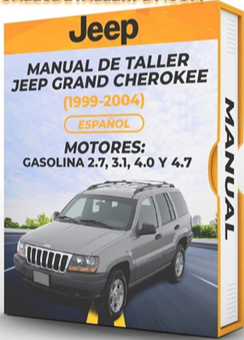 Manuale di officina Jeep Grand Cherokee (1999, 2000, 2001, 2002, 2003, 2004)  2.7, 3.1, 4.0 e 4.7