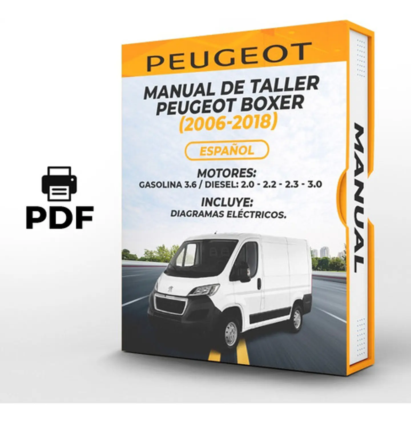 Manuale di officina Peugeot Boxer (2006-2018) 3.6 / GASO: 2.0 - 2.2 - 2.3 - 3.0 1