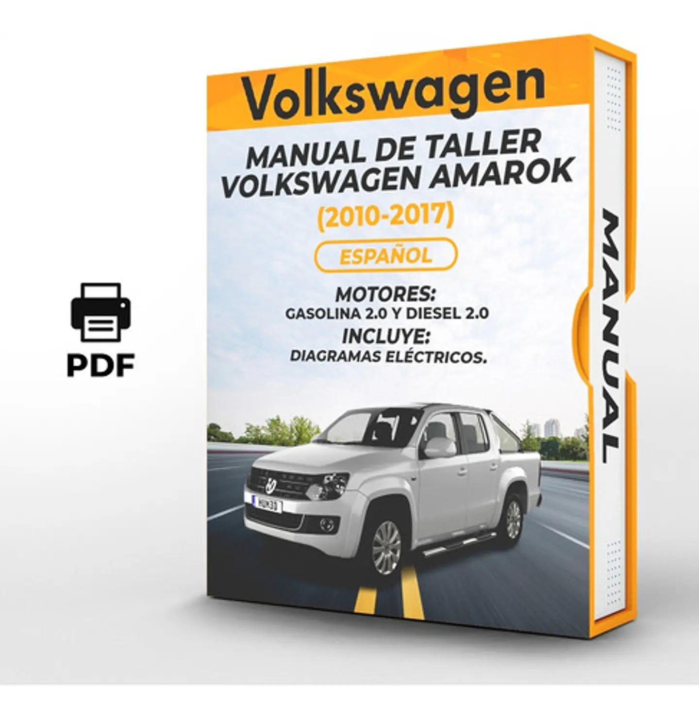 Manuale di officina Volkswagen Amarok (2010-2017) 2.0 PDF 1