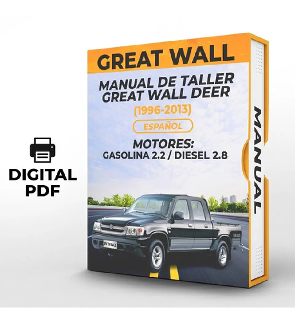 Manuale di officina Great Wall Deer (1996-2013) (Spag) 1