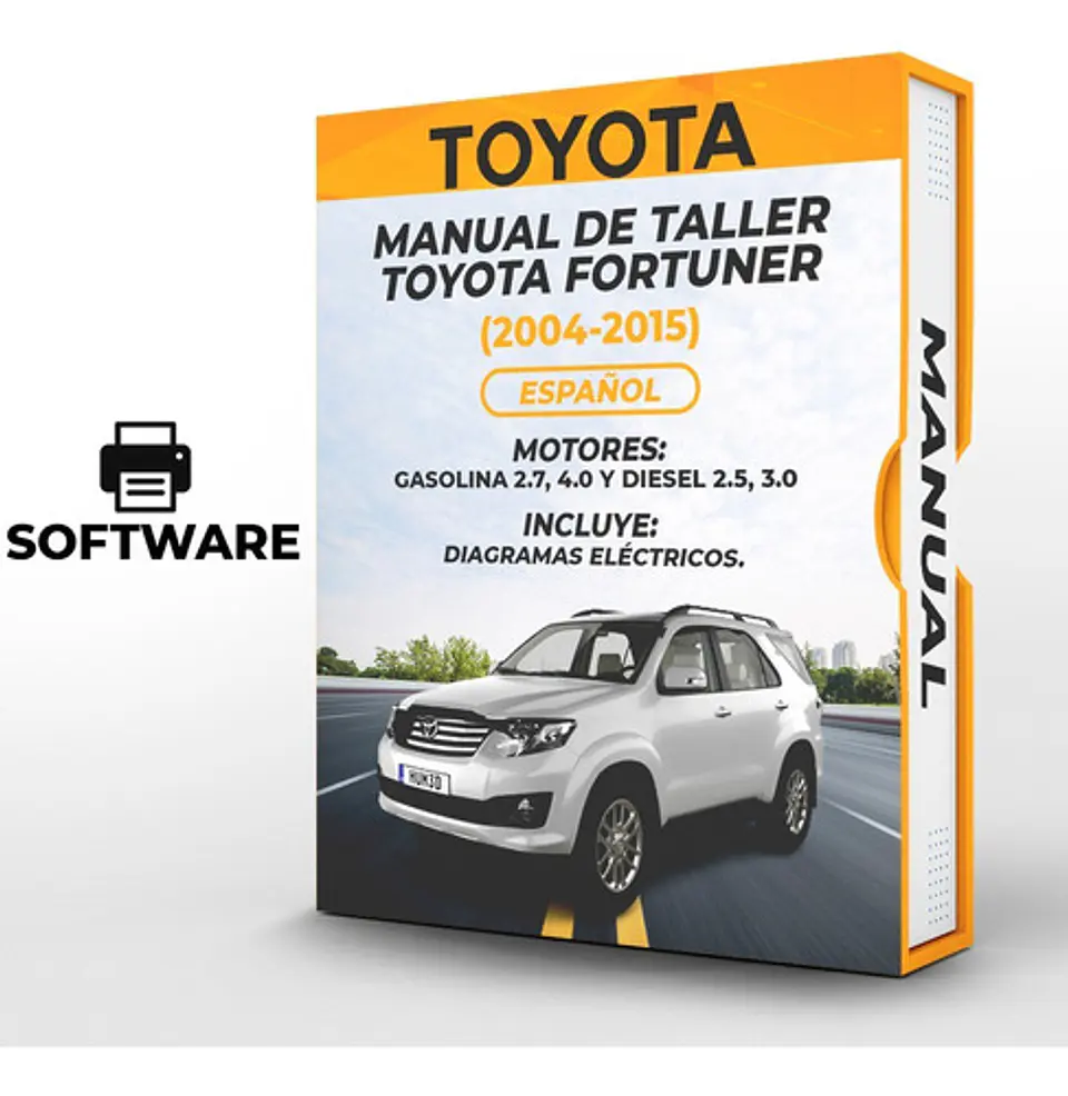 Manuale di officina Toyota Fortuner (2004-2015) PDF  1