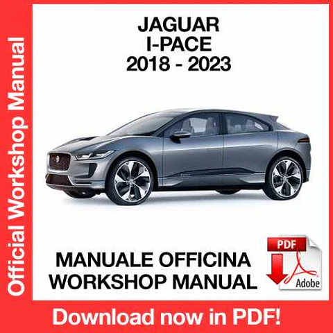 Manuale Officina Jaguar I-Pace X590 (2018-2019-2020-2021-2022-2023) (EN)
