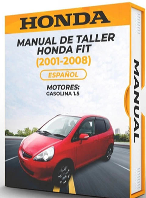 Manuale d'officina Honda Fit (2001, 2002, 2003, 2004, 2005, 2006, 2007, 2008) PDF