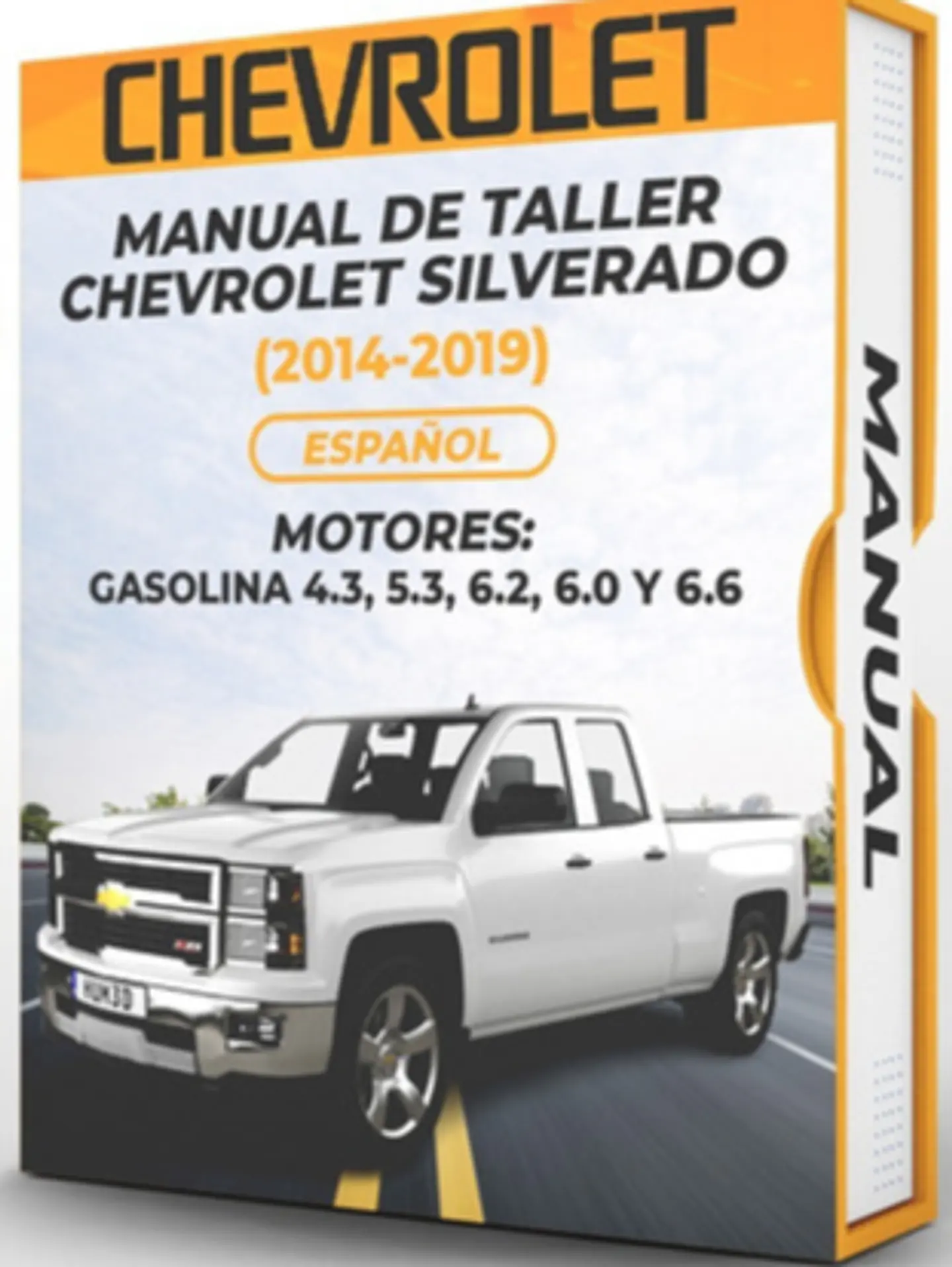 Manuale di officina Chevrolet Silverado (2014, 2015, 2016, 2017, 2018, 2019) BENZINA 4.3, 5.3, 6.2, 6.0 e 6.6 PDF 1