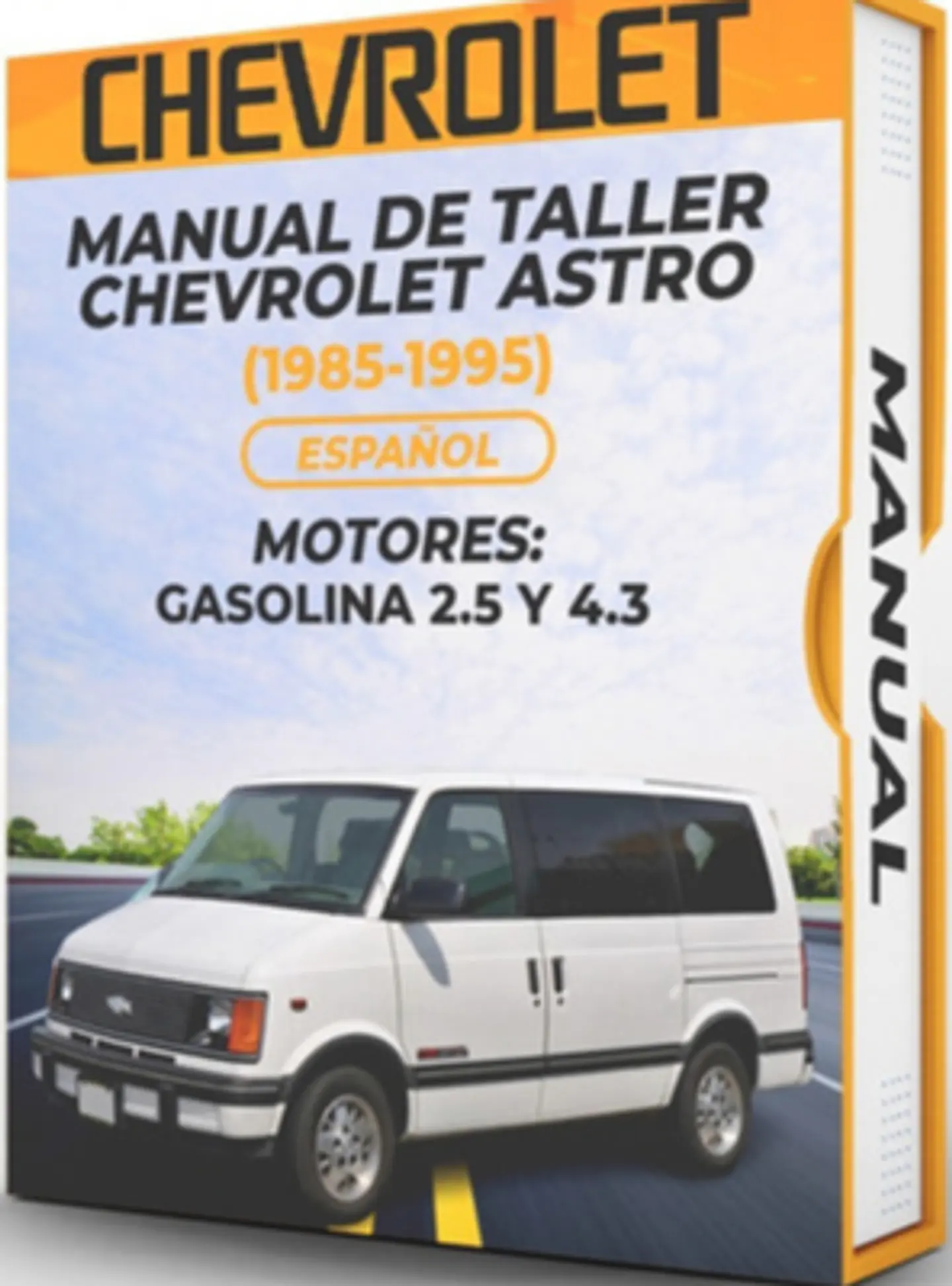 Manuale di officina Chevrolet Astro (1985, 1986, 1987, 1988, 1989, 1990) BENZINA 2.5 e 4.3 PDF 1