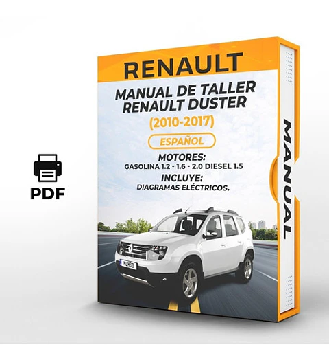 Manuale di officina Renault Duster (2010-2017) PDF