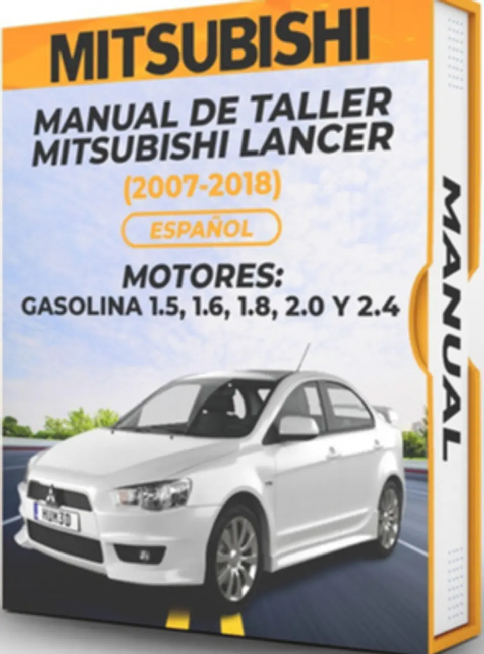 Manuale d'officina Mitsubishi Lancer (2007, 2008, 2009, 2010, 2011, 2012) BENZINA 1.5, 1.6, 1.8, 2.0 e 2.4 PDF 1