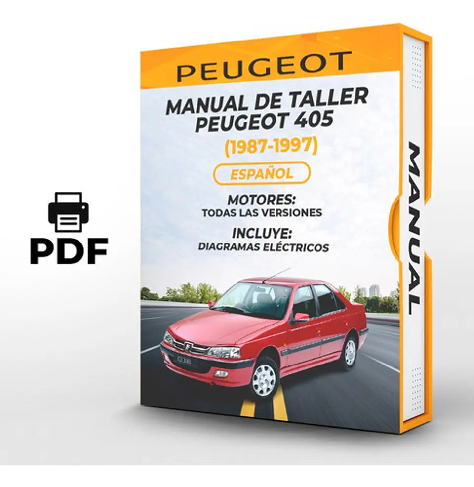 Manuale di officina Peugeot 405 (1987-1997) PDF 1
